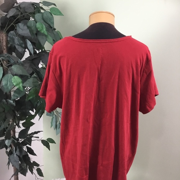 ST Johns Bay 2X red essential short sleeve tee - Picture 7 of 11